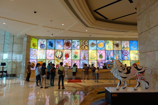 澳門美高梅酒店 MGM Macau 蝴蝶飛舞的天幕廣場