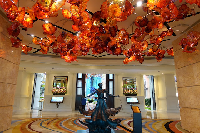 澳門美高梅酒店 MGM Macau 蝴蝶飛舞的天幕廣場