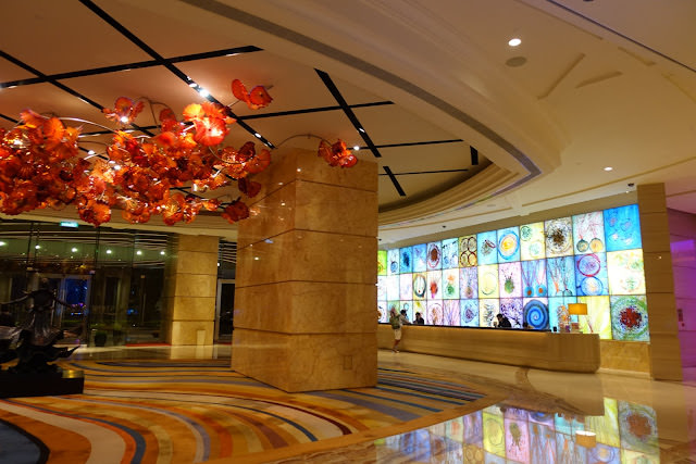 澳門美高梅酒店 MGM Macau 蝴蝶飛舞的天幕廣場