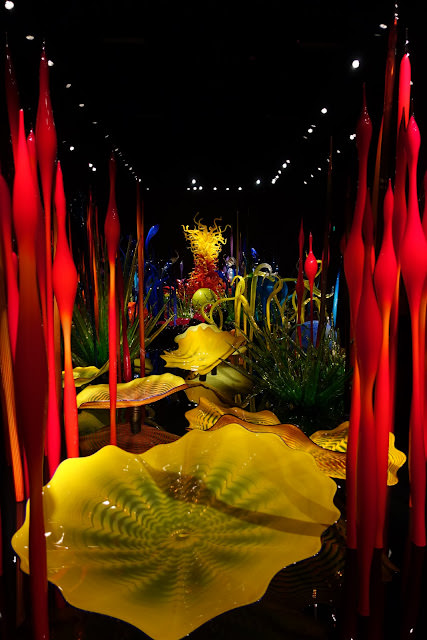 Seattle 西雅圖 Chihuly Garden and Glass 夢幻的奇胡立玻璃花園