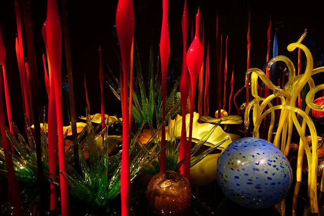 Seattle 西雅圖 Chihuly Garden and Glass 夢幻的奇胡立玻璃花園