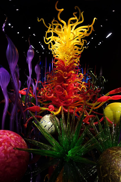 Seattle 西雅圖 Chihuly Garden and Glass 夢幻的奇胡立玻璃花園