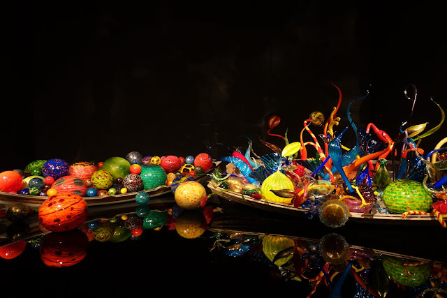 Seattle 西雅圖 Chihuly Garden and Glass 夢幻的奇胡立玻璃花園