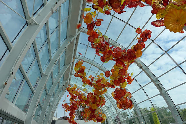 Seattle 西雅圖 Chihuly Garden and Glass 夢幻的奇胡立玻璃花園