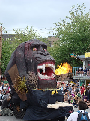 西雅圖 古怪的社區遊行 Fremont Fair