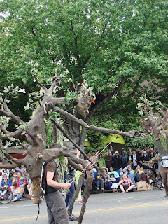 西雅圖 古怪的社區遊行 Fremont Fair