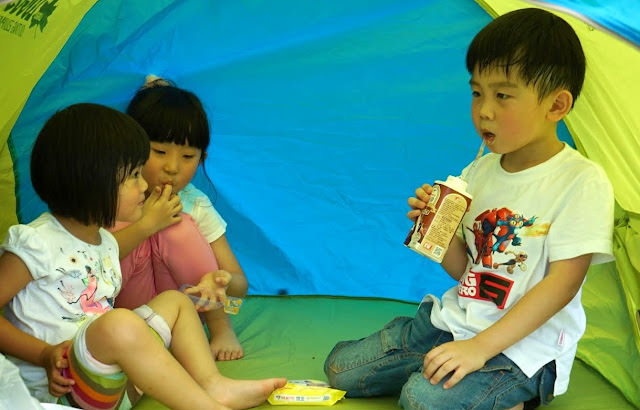 誰說野餐一定要在草地之操場也很適合野餐