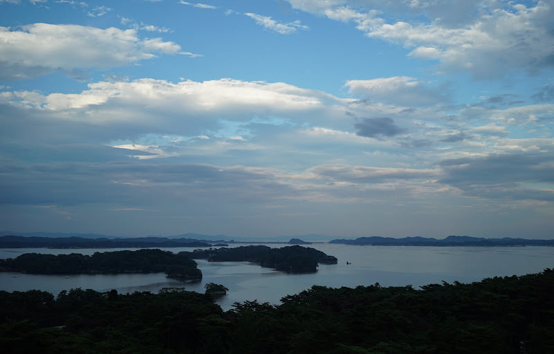 松島 大觀莊、五大堂