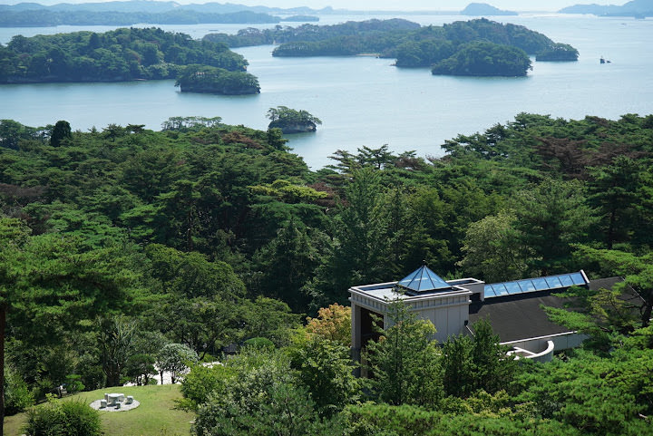 松島 大觀莊、五大堂
