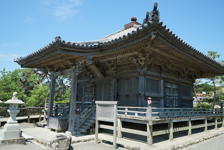 松島 大觀莊、五大堂