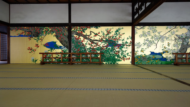 京都 三十三間堂、智積院 令人陶醉的名勝庭園和宝物館內的絢爛畫作