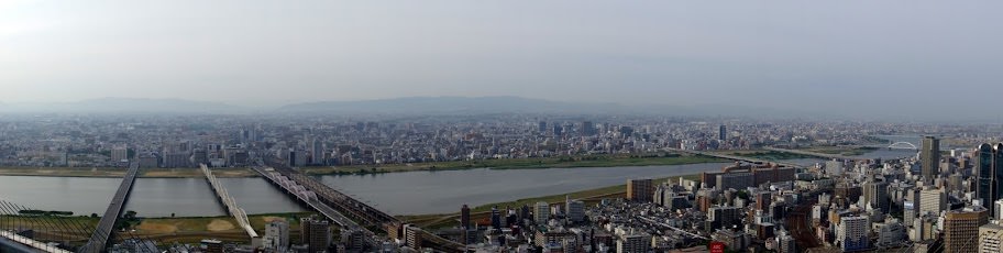 大阪 Osaka: 梅田空中庭園展望台、Kobe Misono、Ramada Osaka Hotel、天守閣 大阪城公園