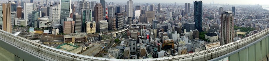 大阪 Osaka: 梅田空中庭園展望台、Kobe Misono、Ramada Osaka Hotel、天守閣 大阪城公園