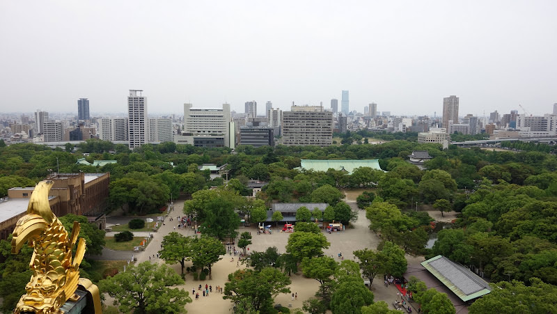 大阪 Osaka: 梅田空中庭園展望台、Kobe Misono、Ramada Osaka Hotel、天守閣 大阪城公園