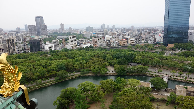 大阪 Osaka: 梅田空中庭園展望台、Kobe Misono、Ramada Osaka Hotel、天守閣 大阪城公園