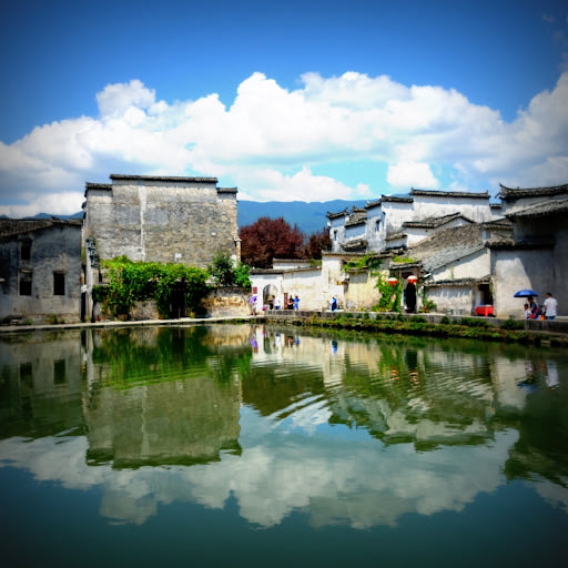 電影裡的風景 安徽宏村