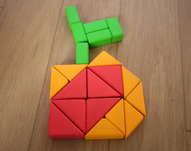 積木 Building Block Alphabet ABCD
