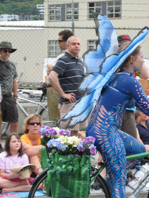 西雅圖 古怪的社區遊行 Fremont Fair