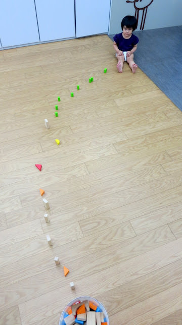 和寶寶一起玩積木 Building Blocks with My Baby XII 女兒各階段的積木作品紀錄 (1~5Y)