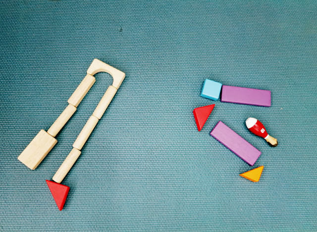 和寶寶一起玩積木 Building Blocks with My Baby XII 女兒各階段的積木作品紀錄 (1~5Y)