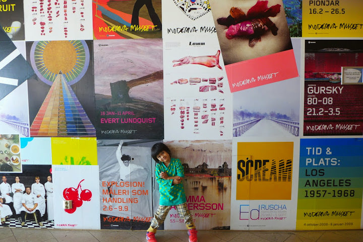 斯德哥爾摩 當代美術館 Moderna Museet + 地鐵站藝術