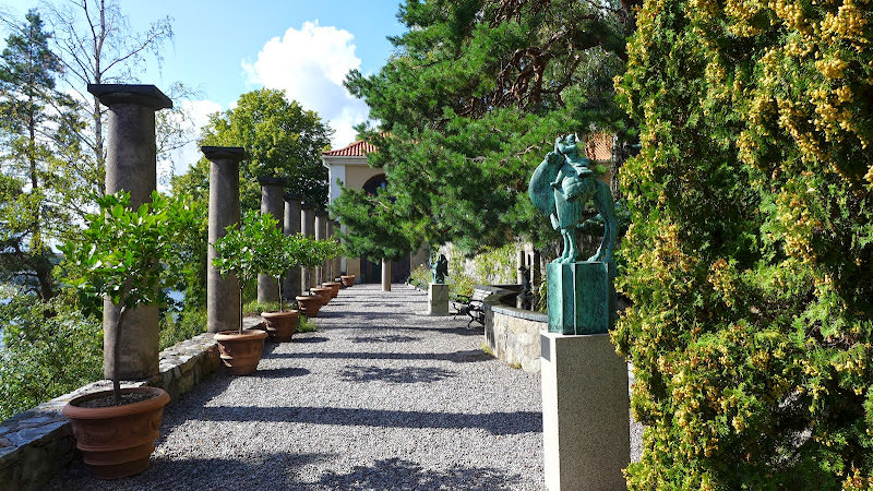 斯德哥爾摩 Millesgarden 米勒斯雕塑花園: Between Water and Heaven 在水岸和天堂之間的雕塑花園