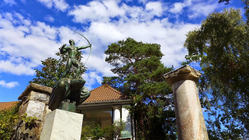 斯德哥爾摩 Millesgarden 米勒斯雕塑花園: Between Water and Heaven 在水岸和天堂之間的雕塑花園