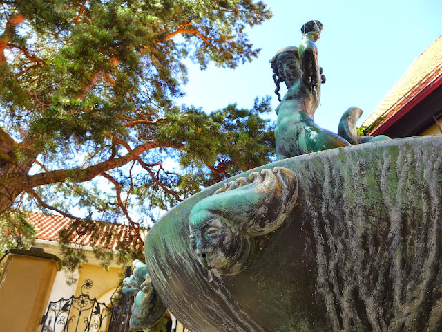 斯德哥爾摩 Millesgarden 米勒斯雕塑花園: Between Water and Heaven 在水岸和天堂之間的雕塑花園
