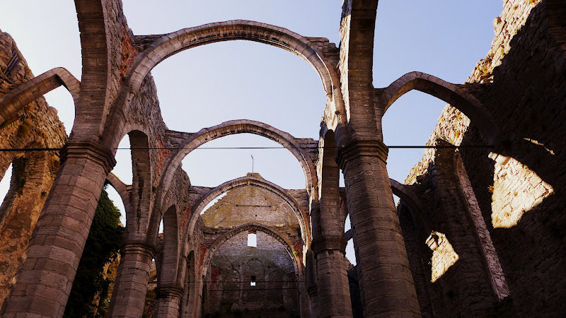 瑞典 哥德蘭島 Visby: St. Karins Church Ruin 華麗的拱形、廣場上的市集和童話般的小屋