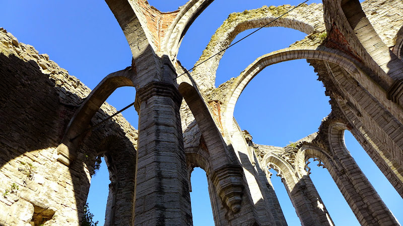 瑞典 哥德蘭島 Visby: St. Karins Church Ruin 華麗的拱形、廣場上的市集和童話般的小屋