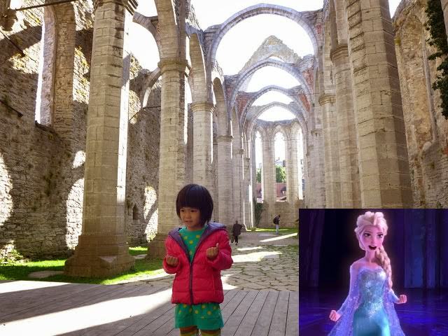 瑞典 哥德蘭島 Visby: St. Karins Church Ruin 華麗的拱形、廣場上的市集和童話般的小屋