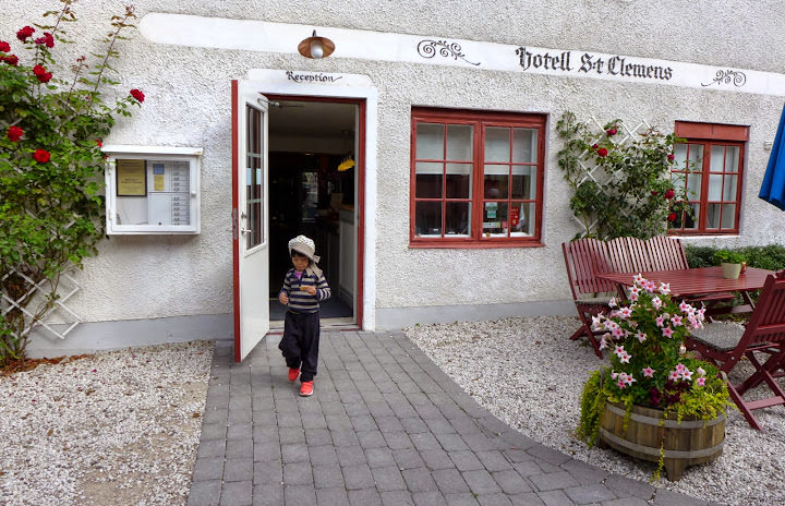 瑞典哥德蘭島 Visby 維斯比飯店  Hotel St Clemens & St Clemens Church Ruin 旅館和教堂遺跡