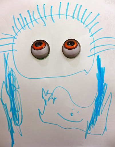 Eyeball Animation Drawing Book 眼球畫畫書 [3Y9M]