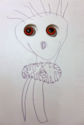 Eyeball Animation Drawing Book 眼球畫畫書 [3Y9M]