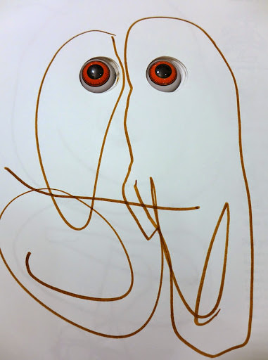 Eyeball Animation Drawing Book 眼球畫畫書 [3Y9M]