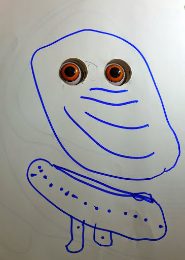 Eyeball Animation Drawing Book 眼球畫畫書 [3Y9M]