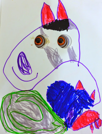 Eyeball Animation Drawing Book 眼球畫畫書 [3Y9M]