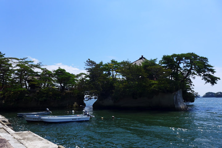 松島 大觀莊、五大堂
