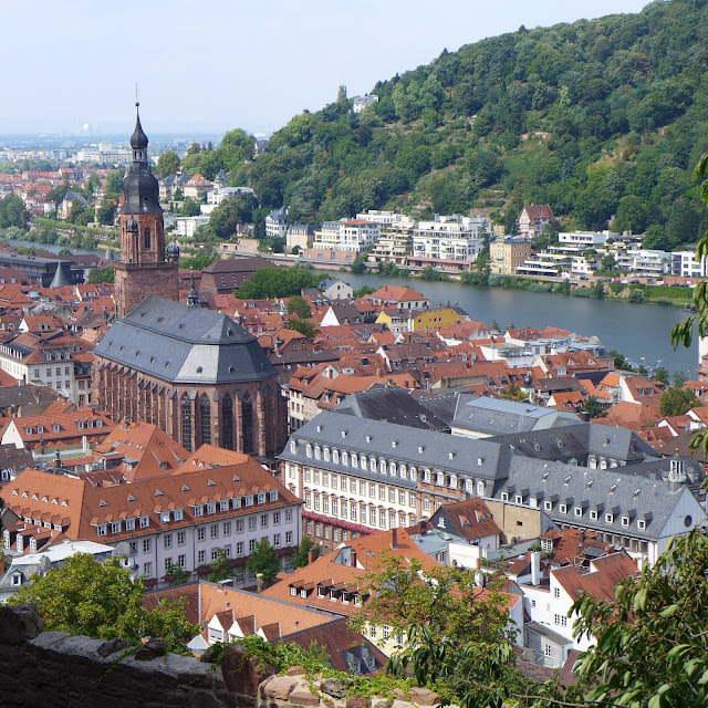 Germany 德國 Summer time in Heidelberg 夏日的海德堡