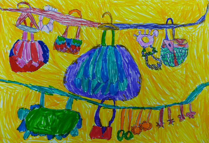 畫畫作品 4Y8M+~4Y9M+