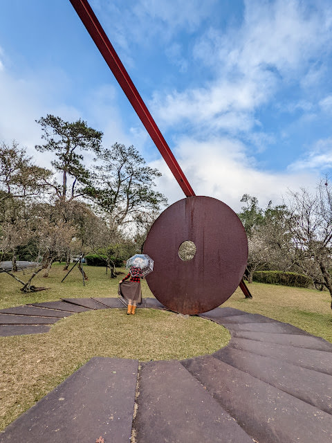 桃園 復興區: 遠眺溪谷與群山的開闊風景 角板山行館
