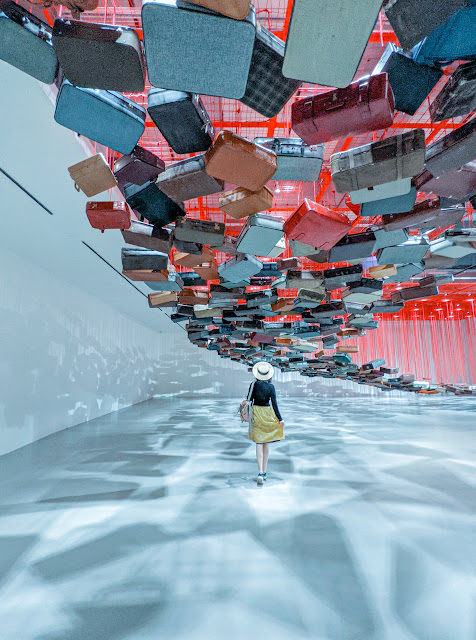 台北市立美術館特展 令人著迷耽溺的視覺震撼和饗宴: 塩田千春 顫動的靈魂﻿