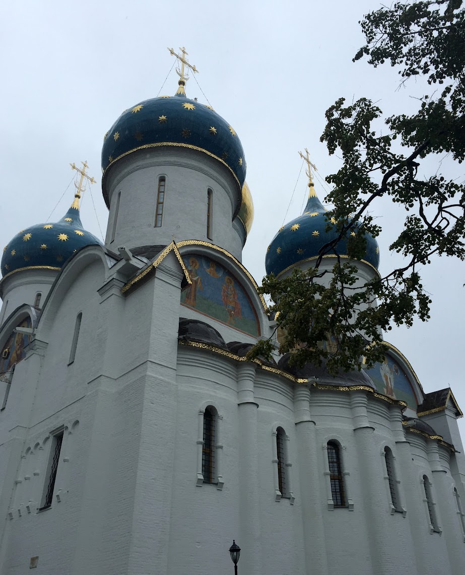 俄羅斯 塞吉耶夫 Russia Sergiev Posad  有著金色星星的藍色洋蔥頭 烏龍又狼狽的金環小鎮一日遊
