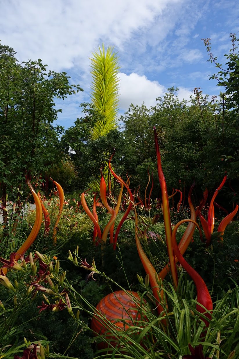 Seattle 西雅圖 Chihuly Garden and Glass 夢幻的奇胡立玻璃花園