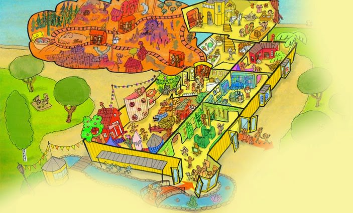 斯德哥爾摩 Junibacken 六月坡: 充滿創意的小朋友樂園