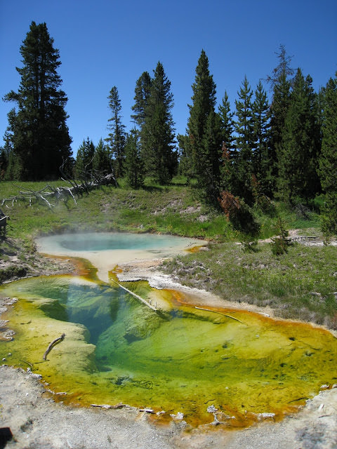 Yellowstone National Park 黃石國家公園 所有你能想像的夢幻顏色