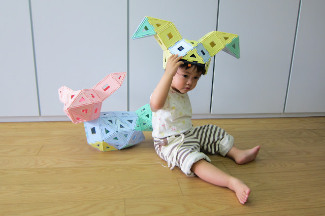 和寶寶一起玩積木 Building Blocks with My Baby IV: 大兔子和小兔子 [1Y4M+]