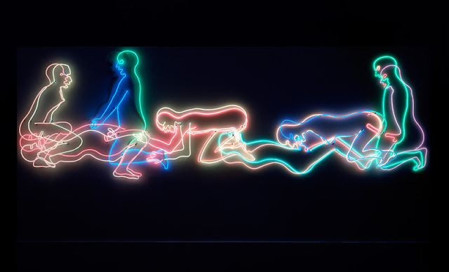 Bruce Nauman Seven Figures high