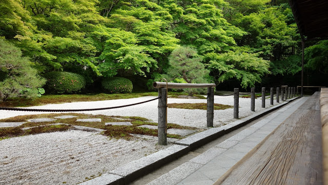 京都: 南禪寺、天授庵 晶瑩剔透的新綠色星星
