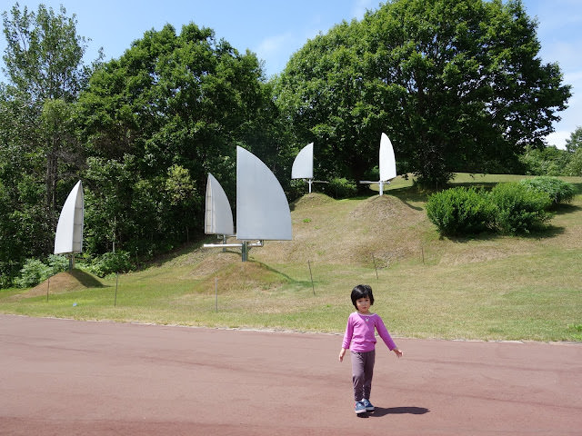 北海道札幌藝術之森  野外美術館 在廣闊的大自然中享受雕塑之美